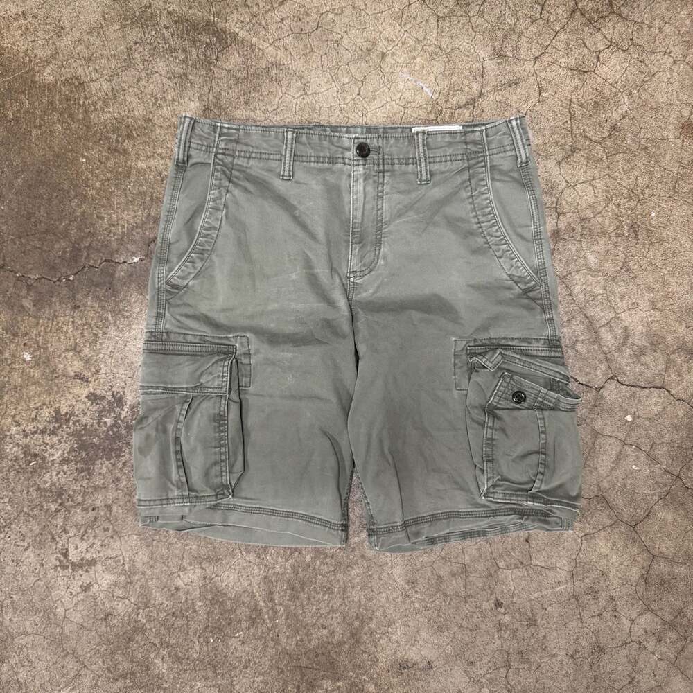 Gap Khakis Men's Olive Green Cargo Shorts